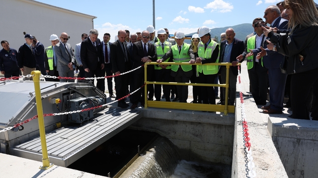 Bursa'da İleri Biyolojik Arıtma Tesisi hizmete açıldı
