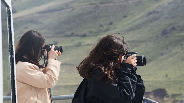 Van'da çocuklar, kentin tarihi mekanlarını ve doğal güzelliklerini fotoğrafladı
