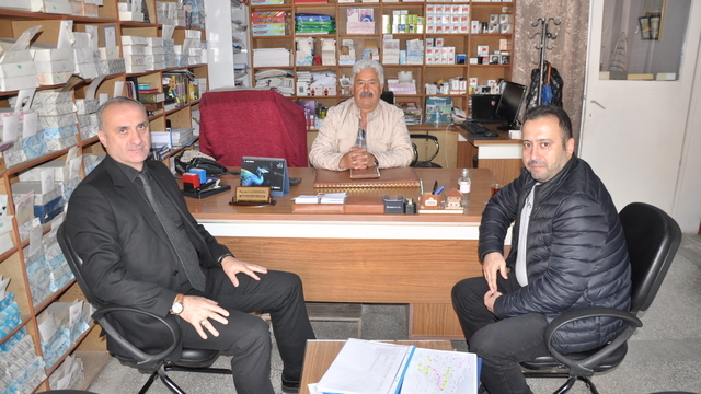 BİK Samsun Bölge Müdürü Engin'den, Gümüşhacıköy Haber Gazetesine ziyaret