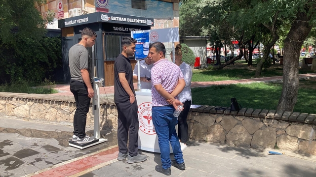 Batman'da "İdeal Kilonu Öğren, Sağlıklı Yaşa" etkinliği düzenlendi