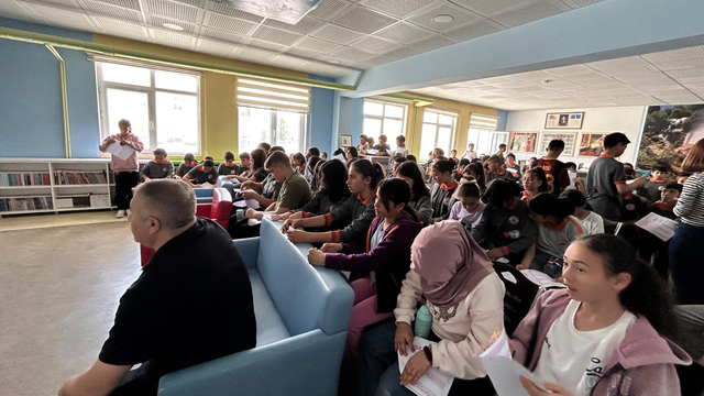 Gemerek'te bilim söyleşisi programı düzenlendi