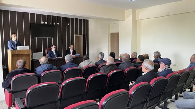 Akıncılar'da Köylere Hizmet Götürme Birliği toplantısı yapıldı