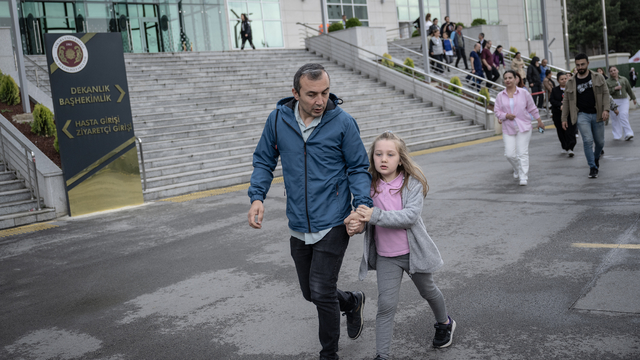 Ankara Üniversitesi'nde deprem ve tahliye tatbikatı yapıldı