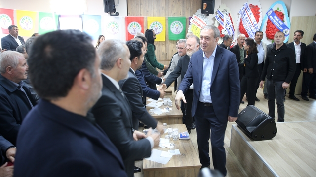 DEM Parti Eş Genel Başkanı Tuncer Bakırhan, Muş'ta konuştu: