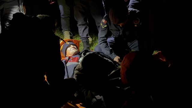 Bolu'da kaybolan yaşlı adam 15 saat sonra bulundu