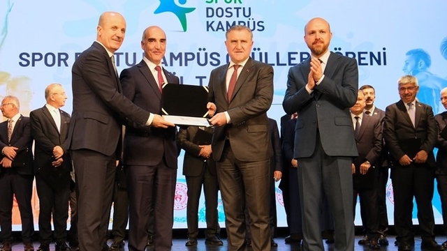 Ondokuz Mayıs Üniversitesine "Spor Dostu Kampüs" ünvanı