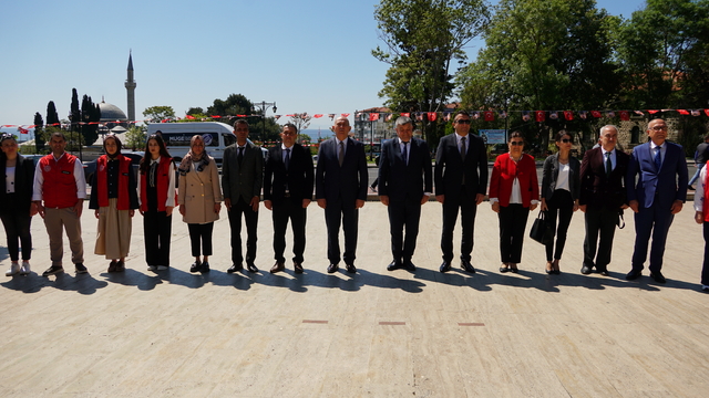 Tekirdağ'da Gençlik Haftası dolayısıyla tören düzenlendi