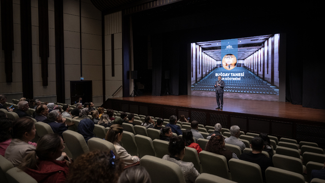 Cumhurbaşkanlığı Millet Kütüphanesi'nde "Buğday Tanesi" filminin gösterimi yapıldı