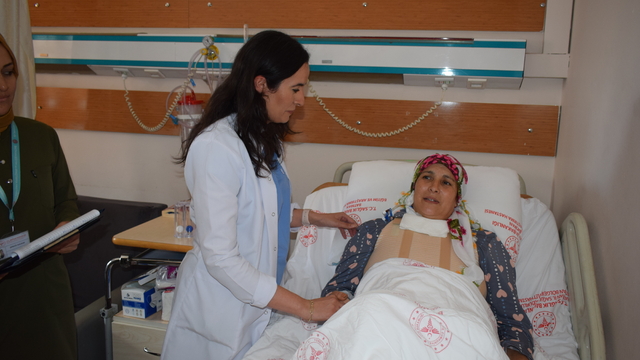 Aort damarı yırtıldı, 5 saatlik operasyonla sağlığına kavuştu