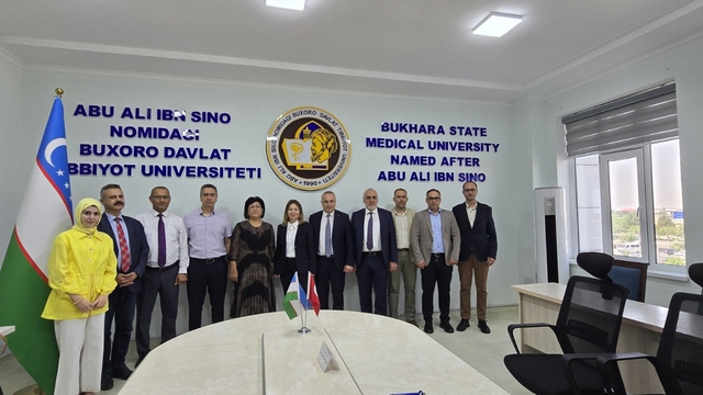 OMÜ ile Buhara İbni Sina Devlet Tıp Enstitüsü arasında iş birliği protokolü imzalandı