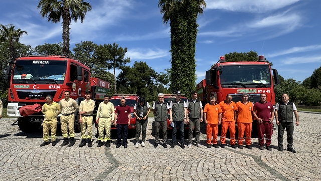 Antalya Orman Bölge Müdürlüğü olası orman yangınlarına karşı hazırlıklarını tamamladı