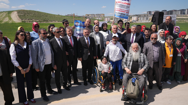 Sincan'da kimsesiz engelliler için yapılacak huzurevinin temeli atıldı