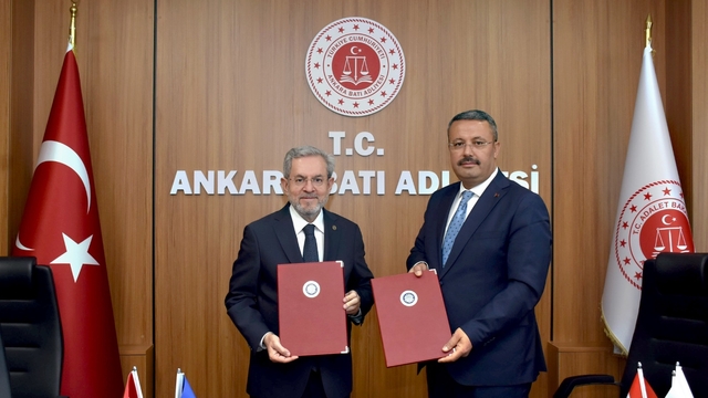 Ankara Batı Cumhuriyet Başsavcılığı ile Ankara Üniversitesi arasında işbirliği protokolü imzalandı