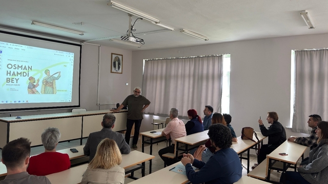 Trakya Üniversitesinde "Ressam ve Müzeci Osman Hamdi Bey'in Ressam Kimliği" konferansı düzenlendi