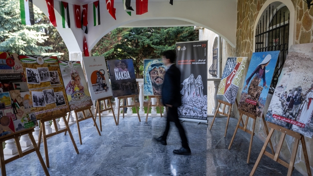 "Nekbe" 77. yılında Filistin'in Ankara Büyükelçiliği'nde anıldı