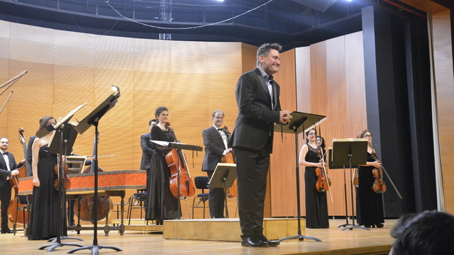 Barok müzik sanatçısı Maurice Steger Bursa'da sahne aldı