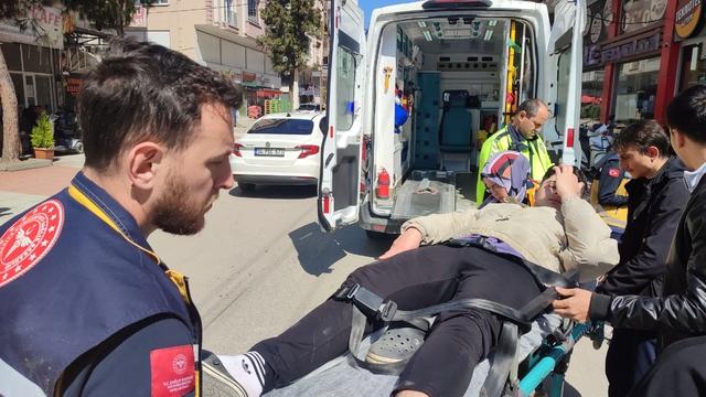 Çarşamba'da trafik kazasında 1 kişi yaralandı