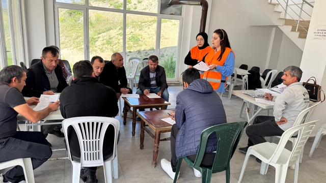 Boyabat'ta belediye personeline iş sağlığı güvenliği ve eğitimi verildi