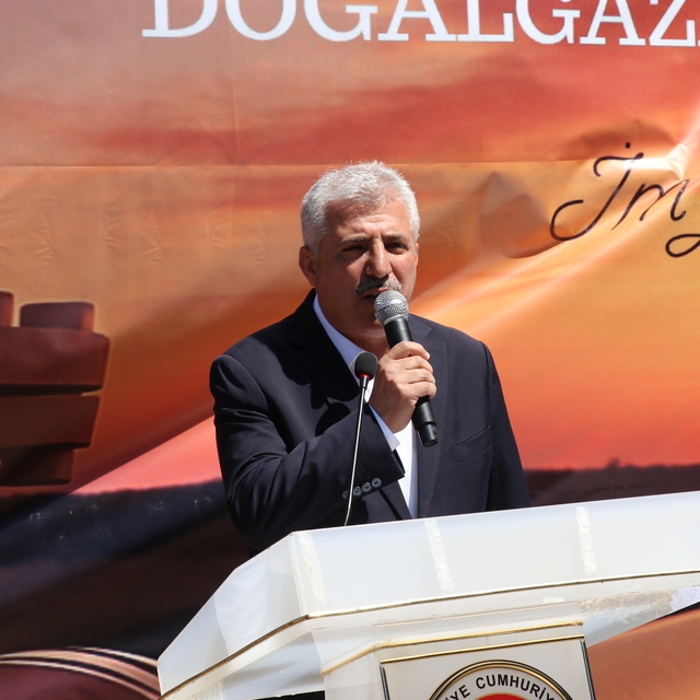 Gercüş'te doğal gaz hattı için imza töreni yapıldı