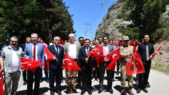 Belen'de "Gençlik Yürüyüşü" düzenlendi