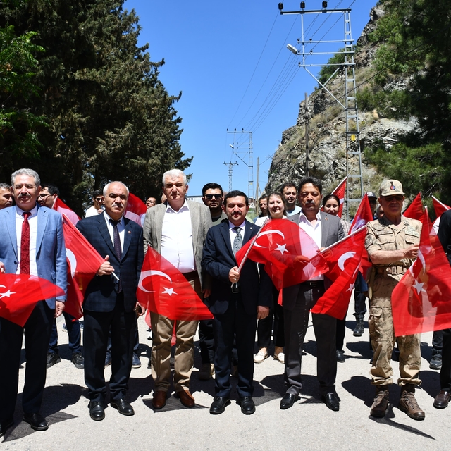 Belen'de "Gençlik Yürüyüşü" düzenlendi