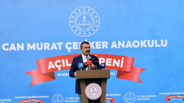 Milli Eğitim Bakanı Tekin, Kocaeli'de anaokulu açılışında konuştu:
