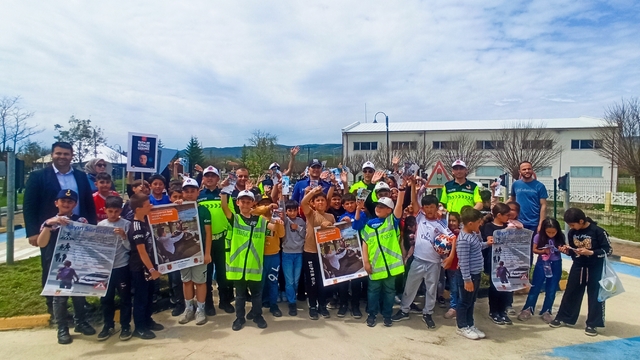 Tokat'ta öğrencilere trafik kuralları eğitimi verildi