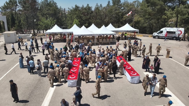 Adıyaman'da 26 engelli genç askerlik hayalini gerçekleştirdi