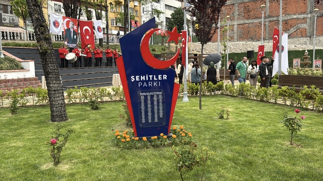 Karabük'te Şehitler Parkı açıldı