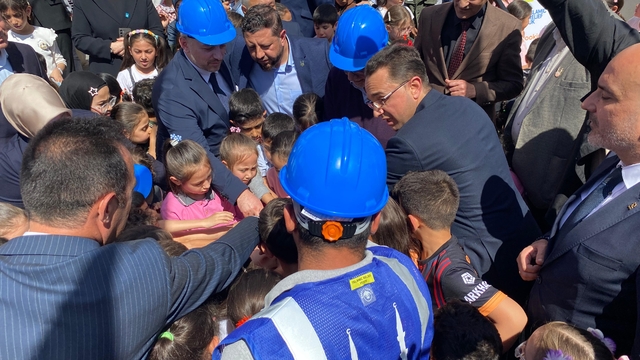 Kahramanmaraş'ta 16 derslikli İlkokul binasının temeli atıldı