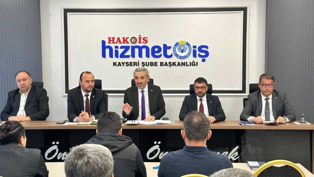 Hizmet-İş Sendikası Kayseri Şube Başkanlığı Temsilciler Meclisi Toplantısı yapıldı