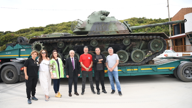 Saros Körfezi'ne tank batırılacak