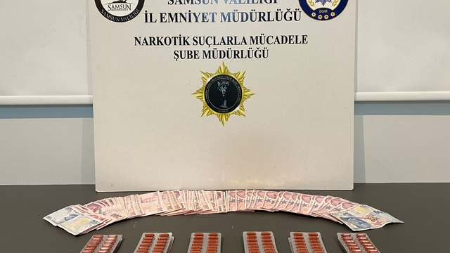 Samsun'da düzenlenen uyuşturucu operasyonunda 1 zanlı yakalandı