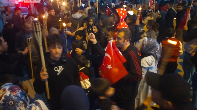 Hüyük'te gençlik yürüyüşü düzenlendi