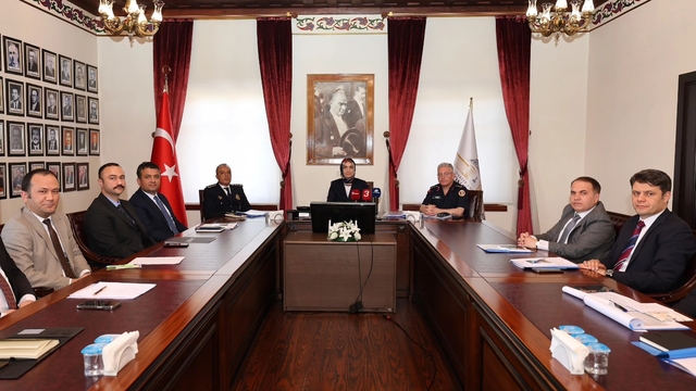 Afyonkarahisar'da asayiş değerlendirme toplantısı yapıldı