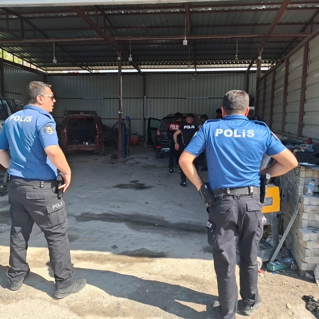 İskenderun'da otopark ve oto yıkamacılar denetlendi