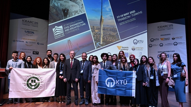 Trabzon'da Uluslararası İnşaat Mühendisliği ve Mimarlık Konferansı düzenlendi
