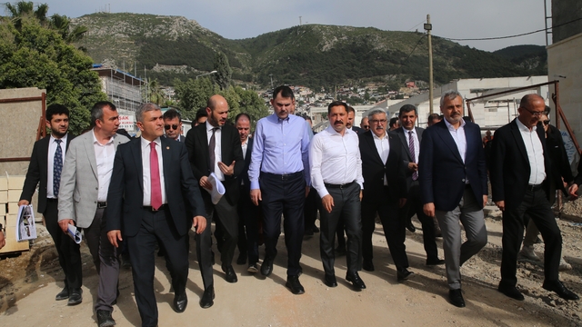 Çevre, Şehircilik ve İklim Değişikliği Bakanı Kurum, Hatay'da konuştu: