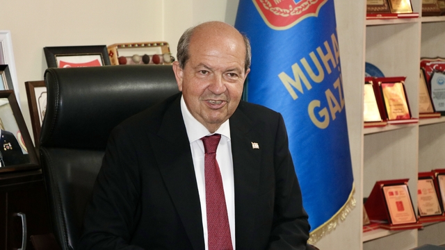 KKTC Cumhurbaşkanı Ersin Tatar, Trabzon'da Kıbrıs gazileriyle bir araya geldi:
