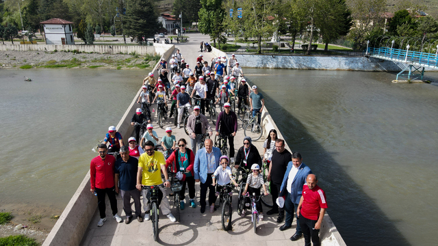 Kastamonu'da bisiklet turu düzenlendi