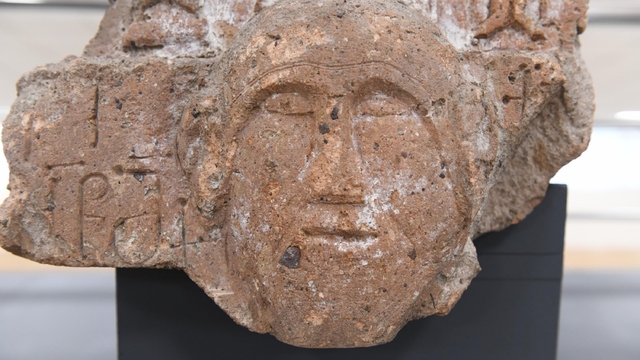 Hz. İsa'nın olduğu değerlendirilen figür ilk kez sergide