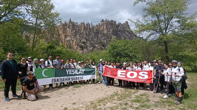 Yeşilay Eskişehir Şubesi'nden doğa yürüyüşü etkinliği