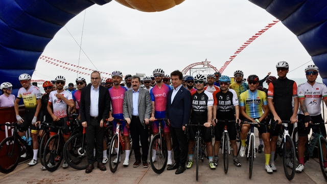 Samsun'da İlkadım Gran Fondo Bisiklet Yarışı düzenlendi
