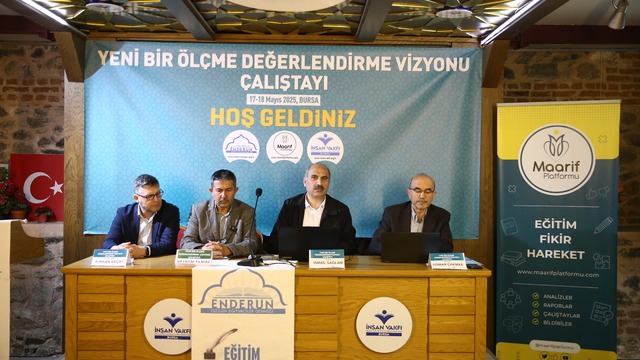 Bursa'da "Yeni Bir Ölçme Değerlendirme Vizyonu Çalıştayı" düzenlendi