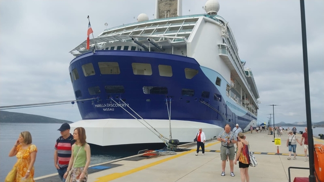 Bodrum'a "Marella Discovery 2" kruvaziyeriyle 1789 turist geldi