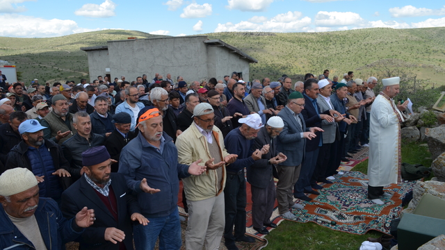 Şabanözü'nde yağmur ve şükür duası yapıldı