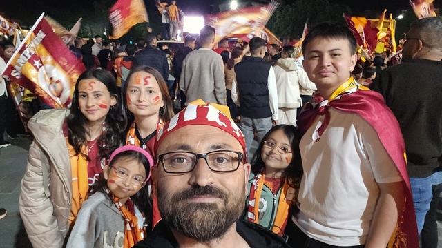 Kula'da Galatasaray coşkusu