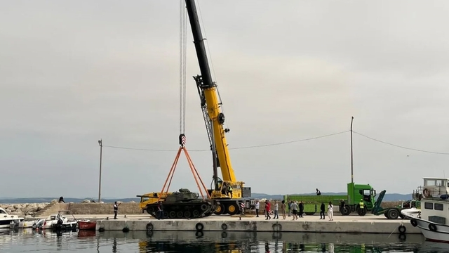 Saros Körfezi'ndeki Su Altı Tarih Müzesi'ne M62 T model tank batırılacak