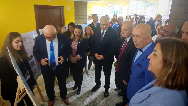 Trakya Üniversitesi öğrencileri, Sofya'da "Kaleiçi Konakları" restorasyon projesi sergisi açtı