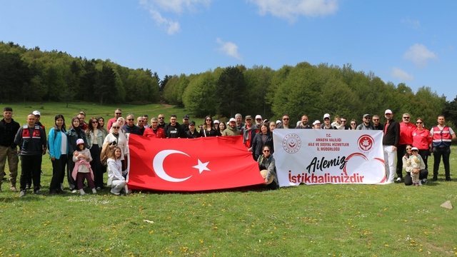 Merzifon'da Aile Yılı Yürüyüşü düzenlendi